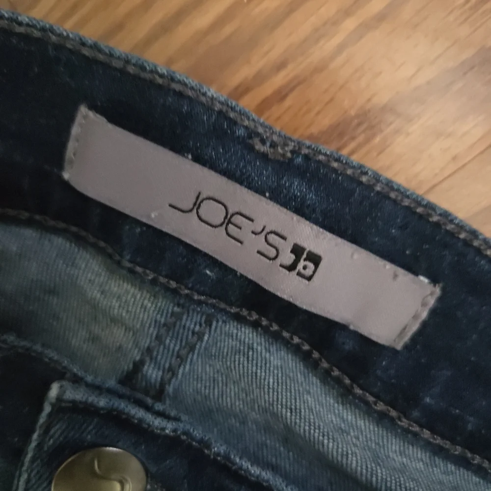 Joe's Jean Women's Dark‎ Blue Raw Hem Skinny Size 27 - Picture 3 of 9